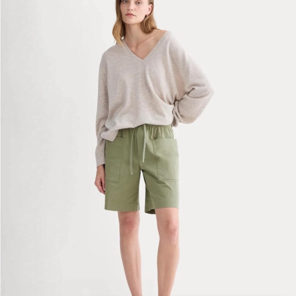 NWT Everlane easy cargo short Sage Xxs - Picture 2 of 4